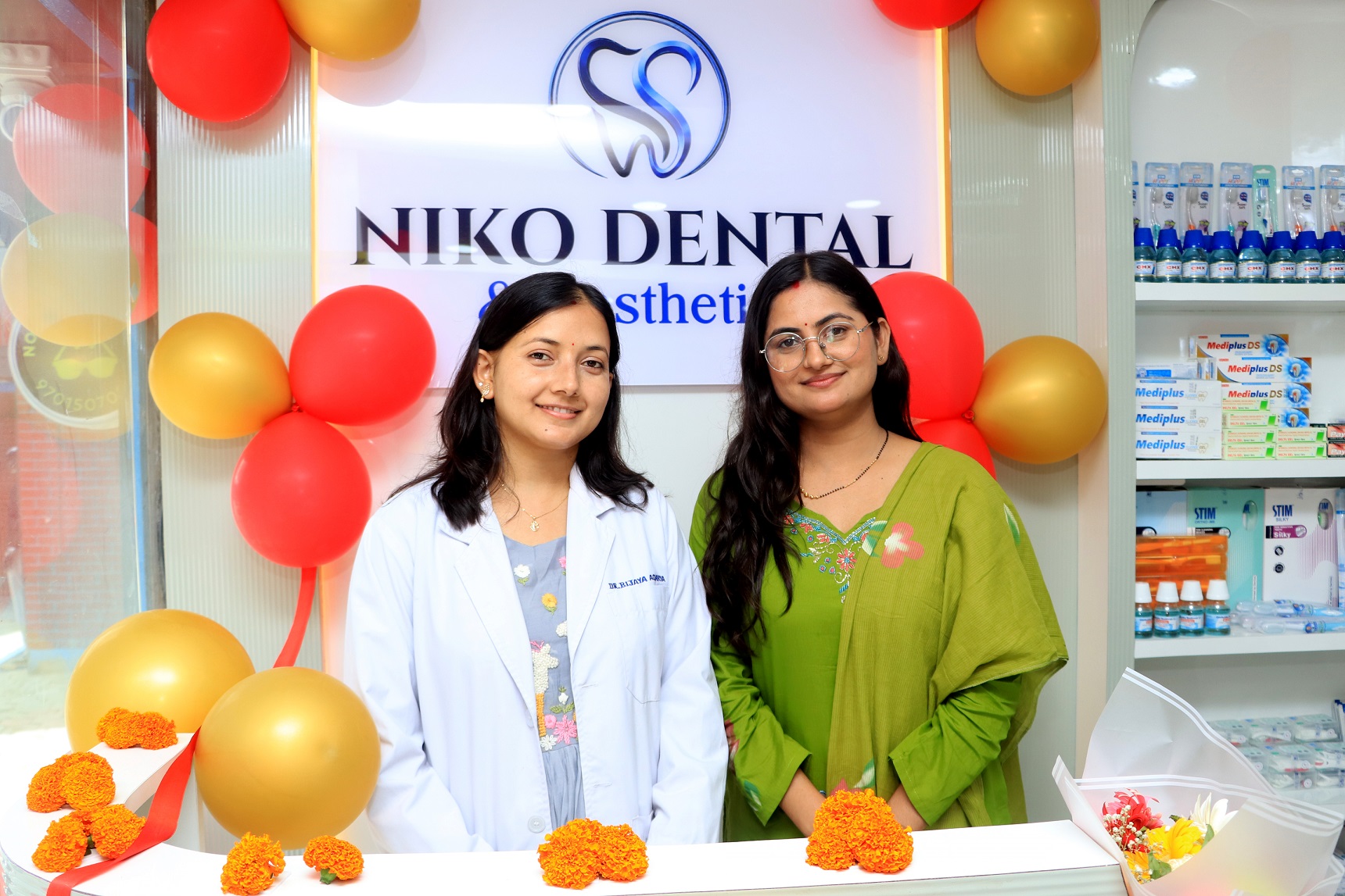 ५० लाख लगानीमा युवा डाक्टर र नर्स युवतीले सञ्चालनमा ल्याए ‘निको डेन्टल एण्ड एस्थेटिक’
