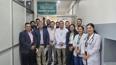 सिंहदरबारमा निजामती कर्मचारी अस्पतालको उपचार सेवा एकाई सञ्चालनमा