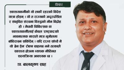 चितवनमा आँखा, नाक, कान तथा मुखसम्बन्धि प्रदेशस्तरीय अभिमुखीकरण कार्यक्रम सम्पन्न