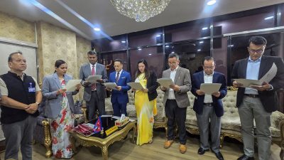 ६ वटा स्वास्थ्य विज्ञान प्रतिष्ठानका उपकुलपतिले लिए सपथ