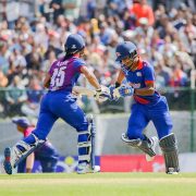 नेपालले यूएईलाई दियो १६३ रनको मध्यम लक्ष्य