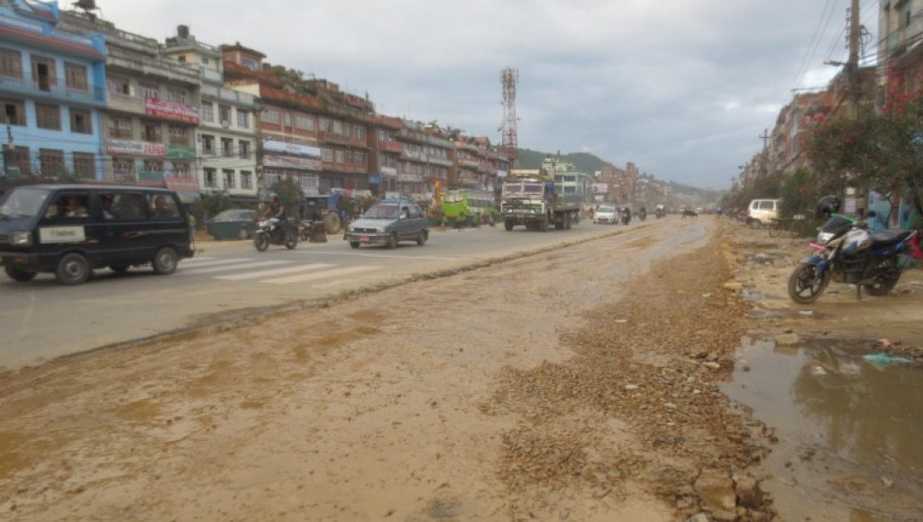 चक्रपथ विस्तार ७ वर्ष वित्दा पनि चक्रपथ विस्तारको काम सुरु भएन