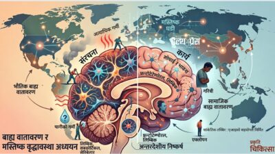 प्रदूषण, गरिबी र एक्लोपनले मस्तिष्क लाई तीव्र गतिमा बुढो बनाउँदै:&hellip;
