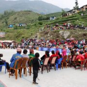चालीस लाख खर्चेर म्याग्दीको दग्नाममा खेलमैदान निर्माण