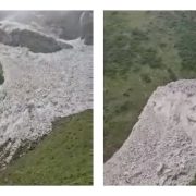 मुस्ताङको बोक्सीखोला माथिको लेकमा फेरि हिमपहिरो