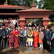 राष्ट्रपतिद्वारा दक्षिणकाली मन्दिरमा पूजाअर्चना