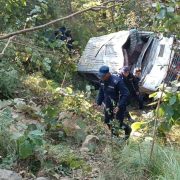दाङमा गाडी दुर्घटना हुँदा दुई जनाको मृत्यु