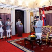 राष्ट्रपति पौडेलसमक्ष चार देशका राजदूतले गरे शपथ ग्रहण