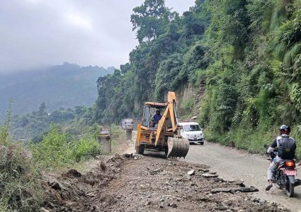 पृथ्वीराजमार्गको नागढुङ्गा–मलेखु खण्ड एक साताको लागि आंशिक बन्द हुने