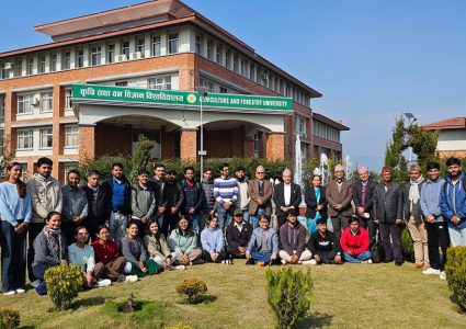 कृषि विश्वविद्यालयका विद्यार्थी समूहलाई स्टार्टअप अनुदान