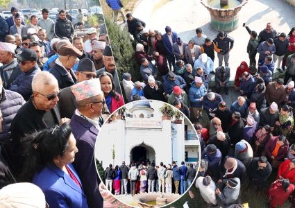 गगनपछि देउवा पक्षका नेताहरू निर्वाचन आयोगमा, तरुण दलद्वारा आयोग घेर्ने तयारी