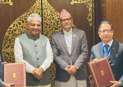 नेपाल र भारतबीच जैविक विविधता संरक्षणसम्बन्धी समझदारीपत्रमा हस्ताक्षर