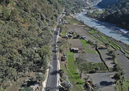 म्याग्दी र मुस्ताङलाई राष्ट्रिय राजमार्गसँग जोड्ने मालढुङ्गा-बेनी सडकको भयो स्तरोन्नति