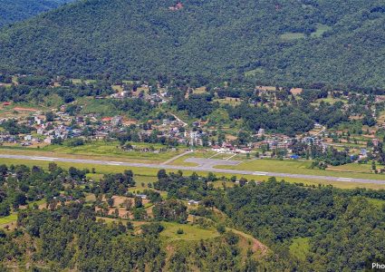 तुम्लिङटार विमास्थल १० दिनपछि सञ्चालनमा