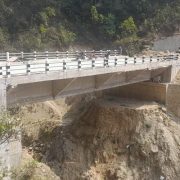 कालीगण्डकी लोकमार्ग : लमाएखोलामा दुईवर्षमा सम्पन्न हुनुपर्ने पुल आठ वर्षपछि सम्पन्न