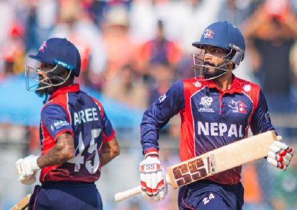 टी–२० विश्वकप : नेपाल समूह चरणबाट बाहिरियो