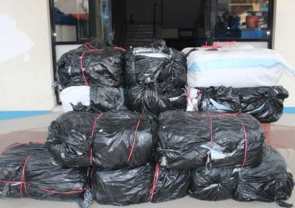 विराटनगरमा दुर्घटना भएको गाडीबाट ४२० किलो गाँजा बरामद