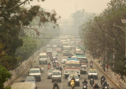 काठमाडौंको वायु प्रदूषण अस्वस्थ तहमा, विश्वको सातौँ स्थानमा