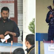 रास्वपा सभापति लामिछाने र वरिष्ठ नेता शाहद्वारा मतदान