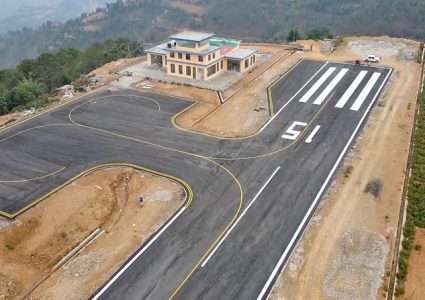 प्रतिकूल मौसमका कारण रेसुङ्गा विमानस्थलमा उडान प्रभावित