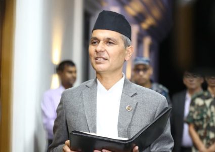 राष्ट्रिय सभा सदस्यमा गृहमन्त्री अर्याललाई सिफारिस गर्ने मन्त्रिपरिषद्को निर्णय