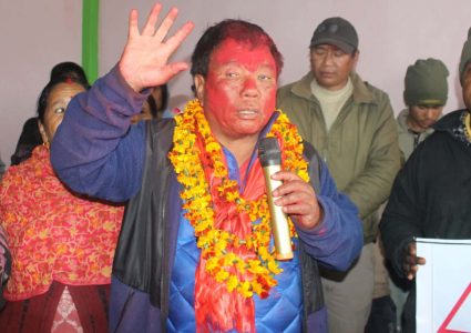 म्याग्दीबाट स्वतन्त्र उम्मेदवार महावीर पुनको जित