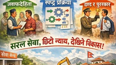 सुशासन: कागजको खेति कि, प्रत्यक्ष परिणाम?