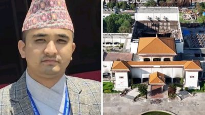 अन्तर्राष्ट्रिय सम्मेलन केन्द्रमा करारका नासु हुँदै अधिकृत बनेका चिरञ्जीवी बुढाथोकी