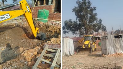 पशुपतिको हंसमण्डपमा पुरातत्त्वको अनुमित बेगर नै चल्यो डोजर