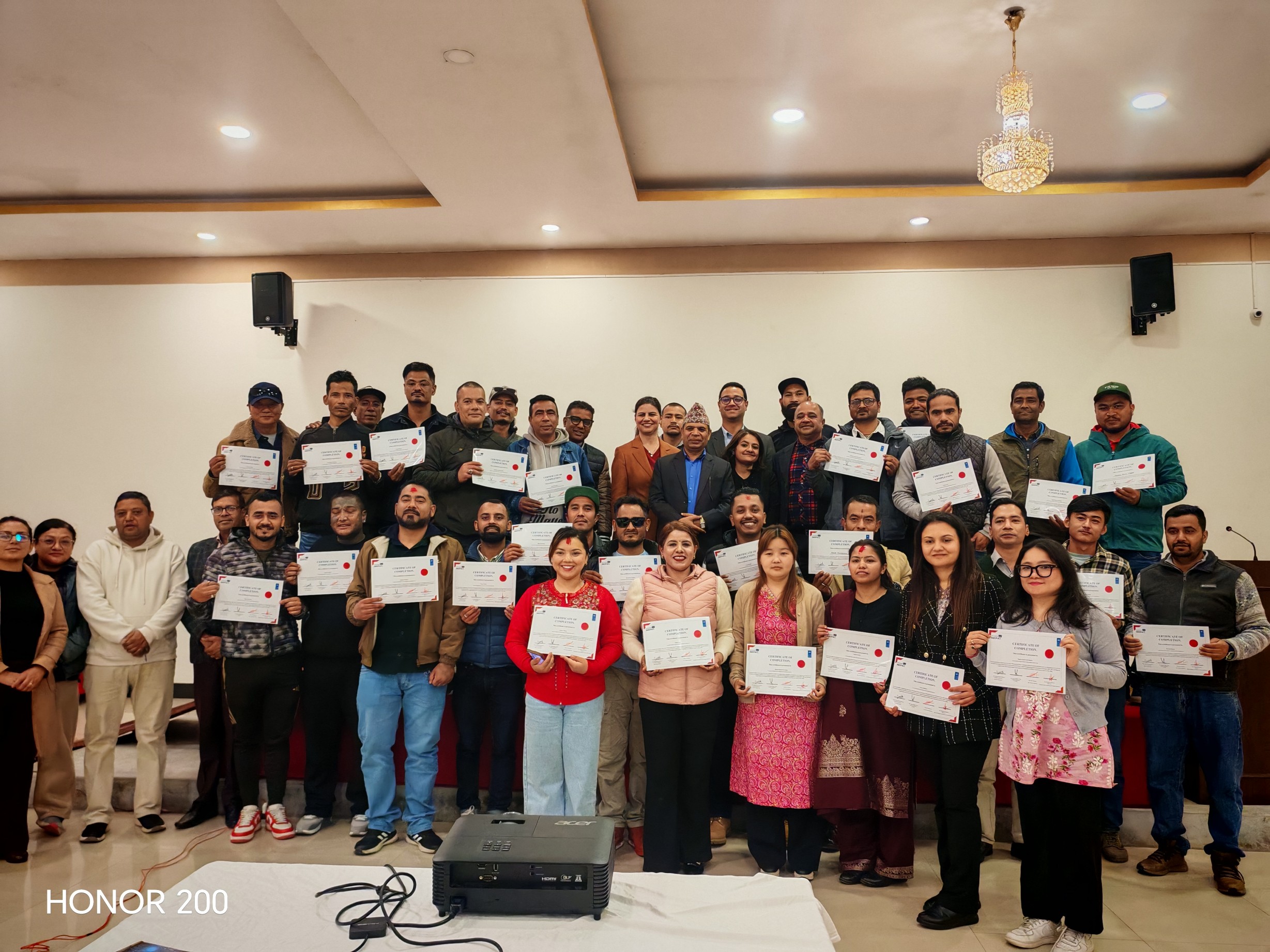 लागूऔषध नियन्त्रणसम्बन्धी चारदिने राष्ट्रिय प्रशिक्षण सम्पन्न,मानसिक स्वास्थ्य र पुनर्स्थापनामा जोड