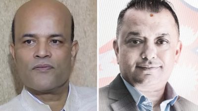 गगन थापा भ्रष्टाहरूद्वारा आयातित उम्मेदवार भएको अमरेशको आरोप