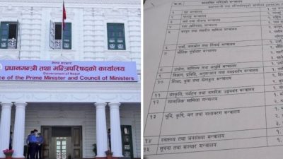 प्रधानमन्त्री कार्यालयसहित १६ मन्त्रालय राख्न अभियानको प्रस्ताव, यी हुन् प्रस्तावित&hellip;