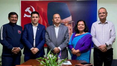 सामान्य प्रशासन मन्त्रालयमा दलीय ट्रेड युनियनका नेताको हालिमुहाली, एमाले निकट&hellip;