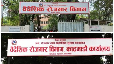 श्रम स्वीकृतिका विषयमा राखिएका सूचना हटाउन विभागको निर्देशन