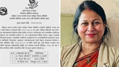 जडीबुटीकी पूर्वमहाप्रबन्धक यादवसहित बागमती सभ्यताको अध्यक्षमा ३ जनाको नाम सिफारिस 