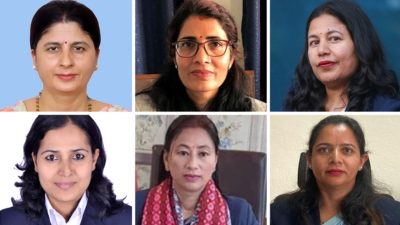 ६ महिला सहसचिव एकसाथ प्रदेश पठाइए