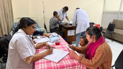 सुकुम्बासीका लागि दशरथ रंगशालामा बहुआयामिक स्वास्थ्य शिविर