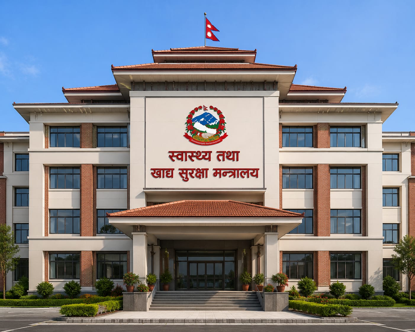 अब लेखिने छ ‘स्वास्थ्य तथा खाद्य सुरक्षा मन्त्रालय’