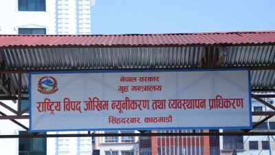 विपद्को मुखमा विपद् प्राधिकरण नेतृत्वविहीन