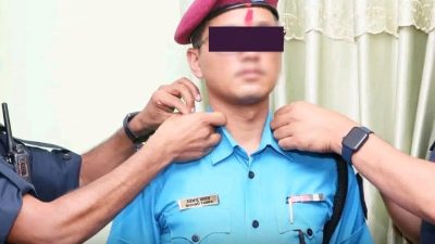 घुस/रिसवत मुद्दामा वरिष्ठ हवल्दार थापा दोषी ठहर