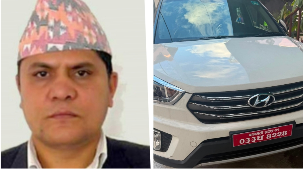 शोभाकान्तले भन्सारको डिजी हुँदा लगेको गाडी अहिलेसम्म गरेनन् फिर्ता 
