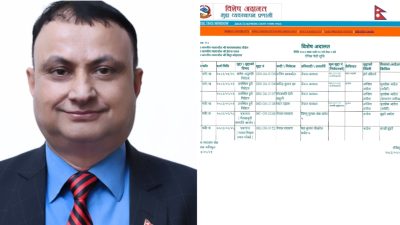 सहसचिव दाहालसँग विशेष अदालतले माग्यो १५ लाख धरौटी