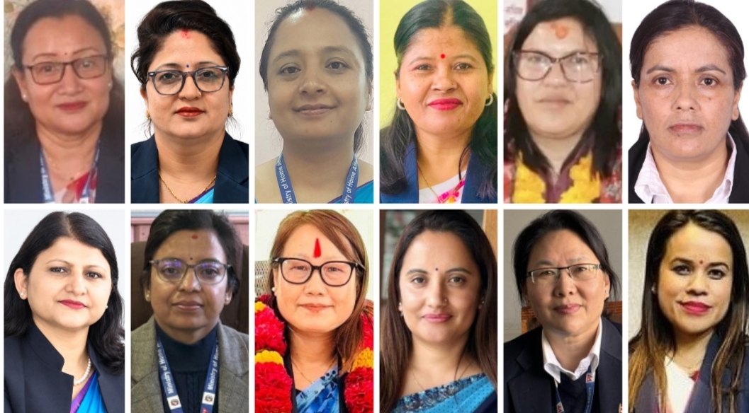 जिल्ला हाँकिरहेका महिला सिडिओहरू