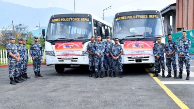 चक्रपथमा ३ दिन सशस्त्रका दुईवटा गाडी नि:शुल्क गुड्ने