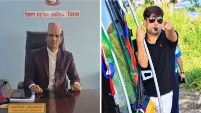 १० वर्ष भ्ररष्टाचार मुद्दा खेपेका चितवनका ‘सेलीब्रेटी’ सिडिओ गणेश अर्याल