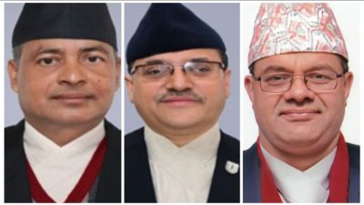 विशिष्ट श्रेणीबाट एकैपटक उच्चको न्यायाधीश भएका ३ जना सर्वोच्चमा
